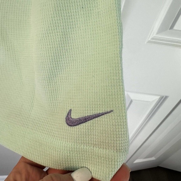 Nike acg Athletic Dri-Fit Loose Fit Long Sleeve Shirt Kids Size L Mint Green NWT - Picture 9 of 10